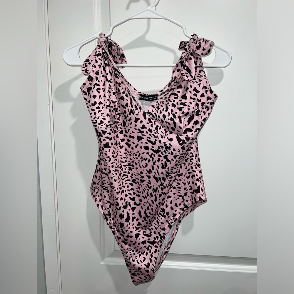 Cow print bodysuit